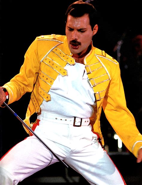 yellow freddie mercury jacket replica|freddie mercury bohemian rhapsody live.